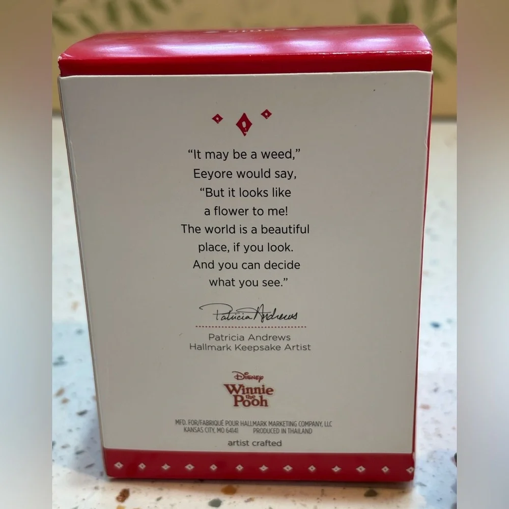 Hallmark Keepsake 2015 Eeyore Ornament – “A Little‎ Perspective” Winnie the Pooh